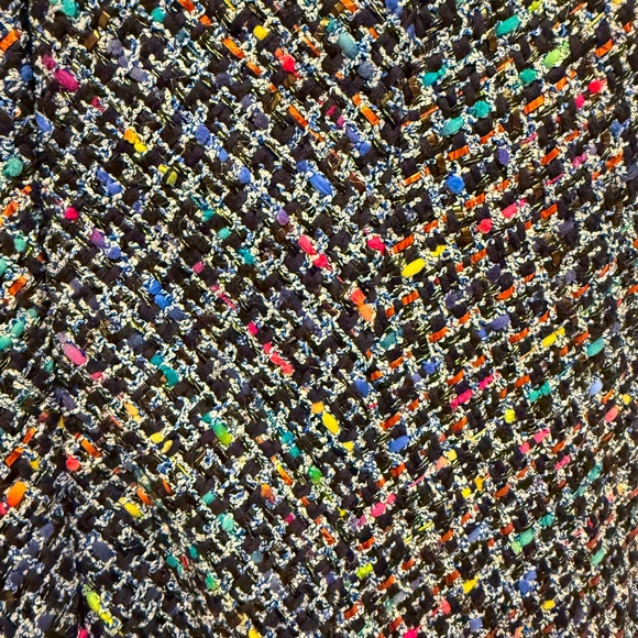 Shoshanna EUC Sz 0 Beautiful Multi-Colored Tweed Patterned Mini Dress (0578) - Picture 14 of 14